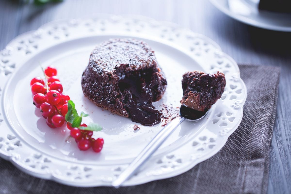 Chocolate lava cake