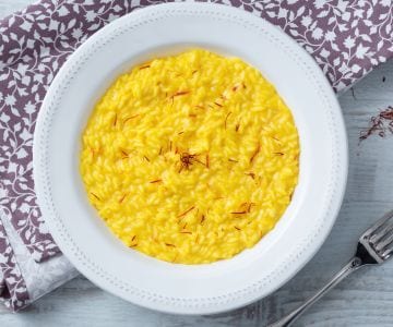 Saffron risotto