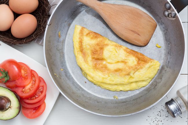 Omelette di Uova e Formaggio (Egg and Cheese Omelette)