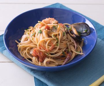 Seafood spaghetti