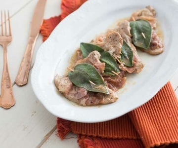 Saltimbocca alla Romana (Roman-style veal cutlets)