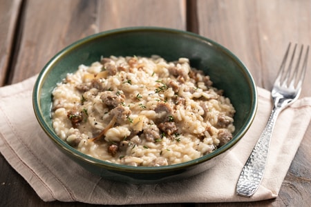 Sausage risotto