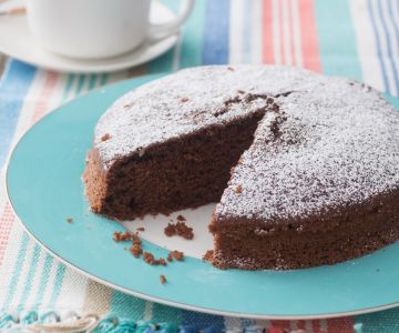 Butter and egg-free chocolate cake