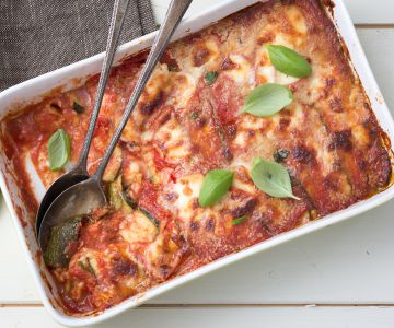 Zucchini parmigiana