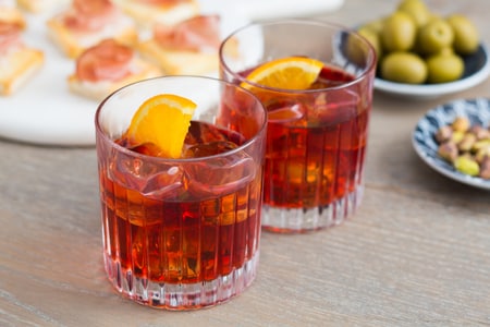 Negroni cocktail