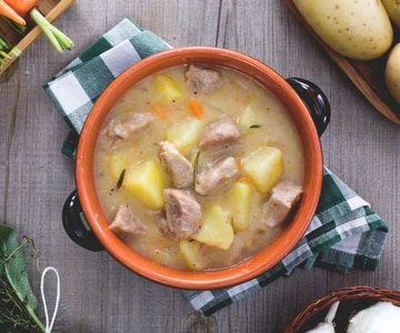 Veal stew with potatoes