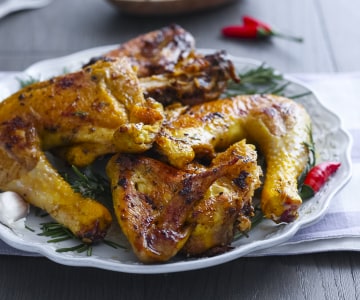 Pollo alla diavola (grilled chicken)