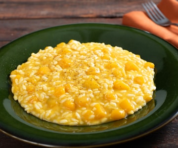 Pumpkin risotto