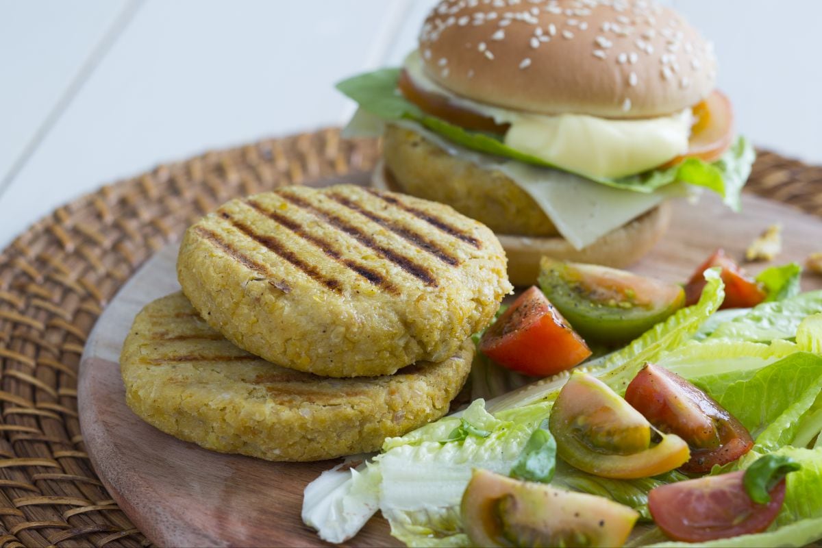 Chickpea burgers