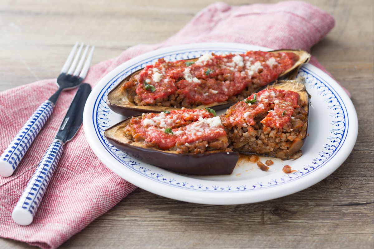 Stuffed eggplants Italian recipes by GialloZafferano