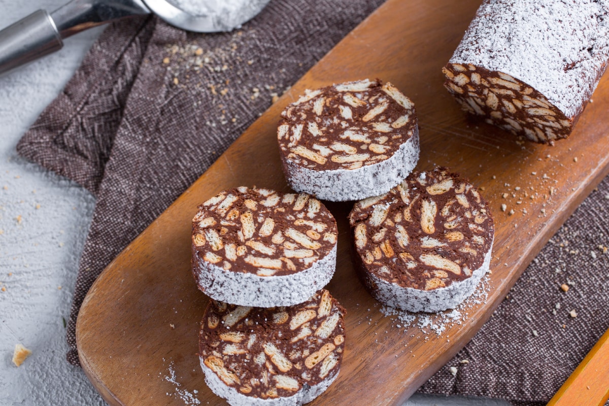 Chocolate salami