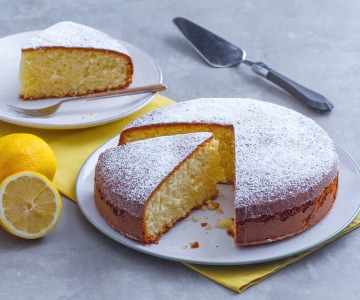 Soft lemon cake