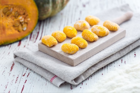 Pumpkin gnocchi