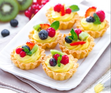 Fruit tartlets