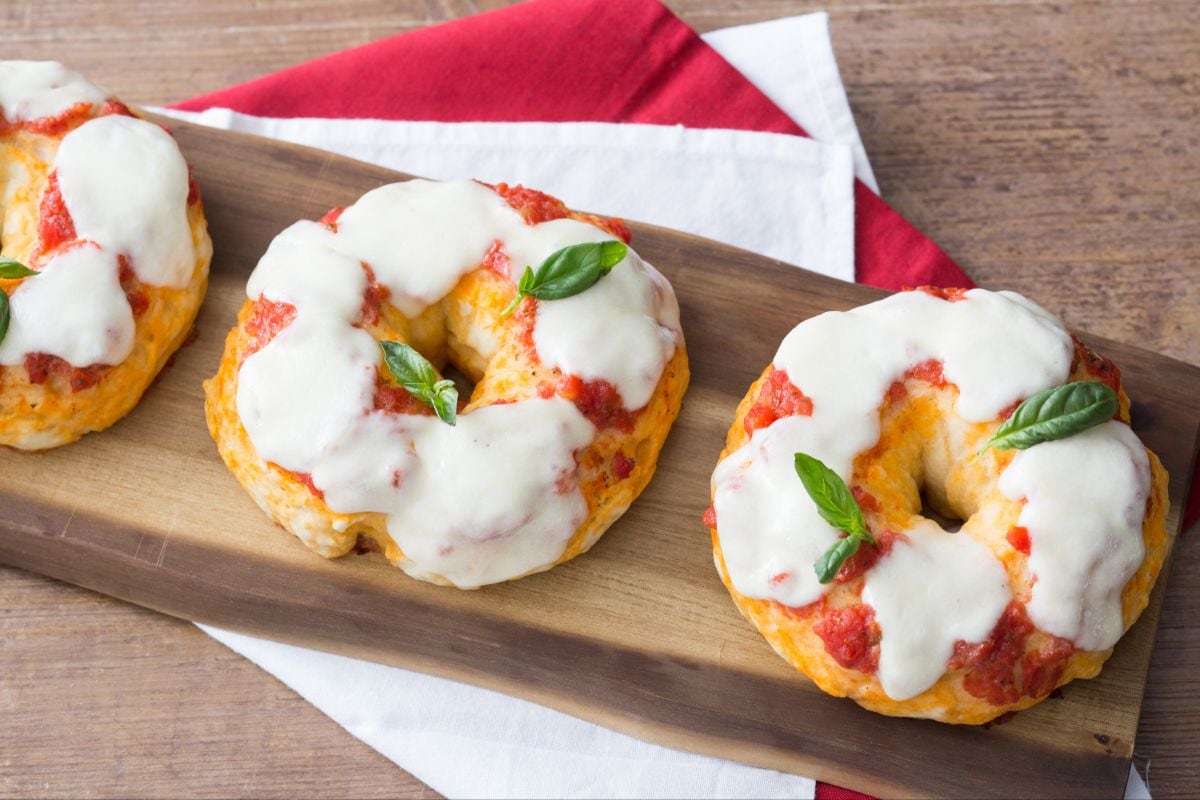 Pizza doughnuts