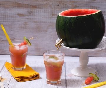 Watermelon caipiroska