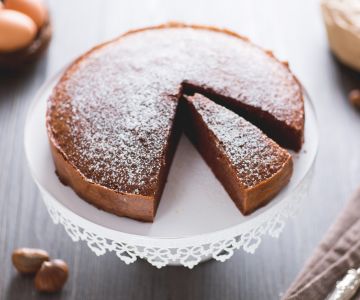 Chestnut and chocolate cake