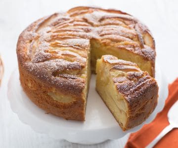 Apple and orange cake