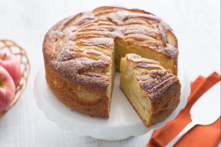 Apple and orange cake