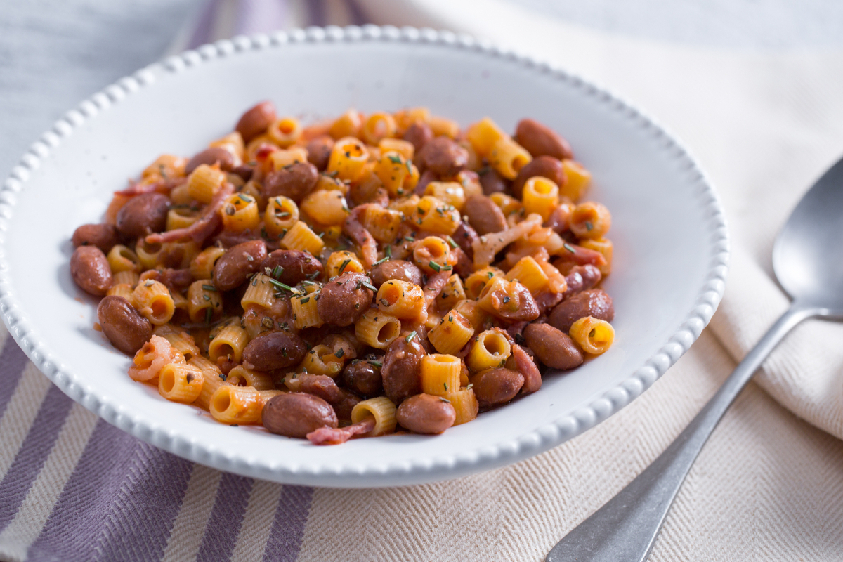 Pasta and beans