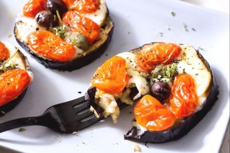 Baked eggplants