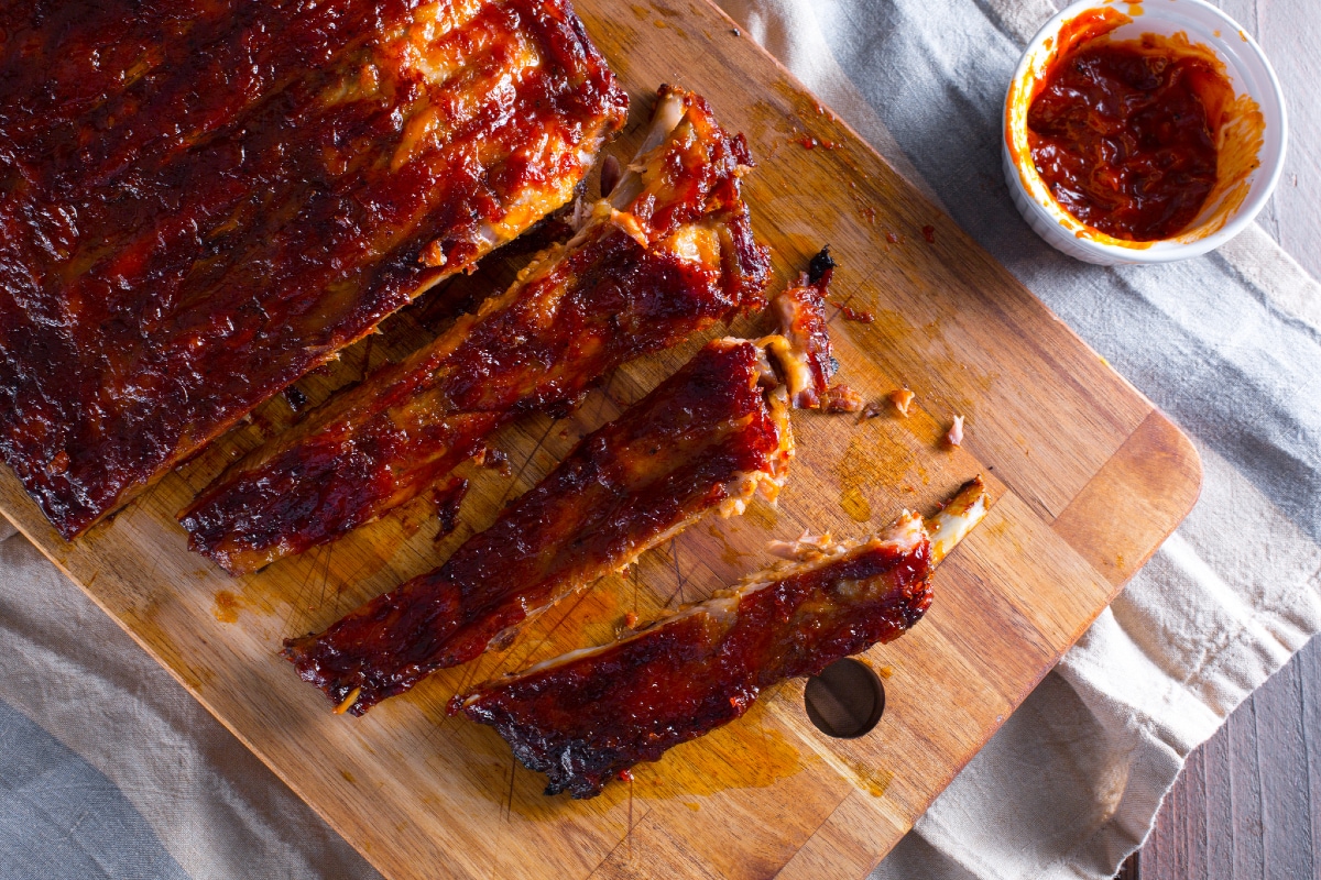 Glazed BBQ Ribs A.K.A. Rib Candy Recipe, Four ingredients. That's all it  takes to make our ground-pounding Glazed BBQ Ribs. Follow the recipe and  taste it yourself!