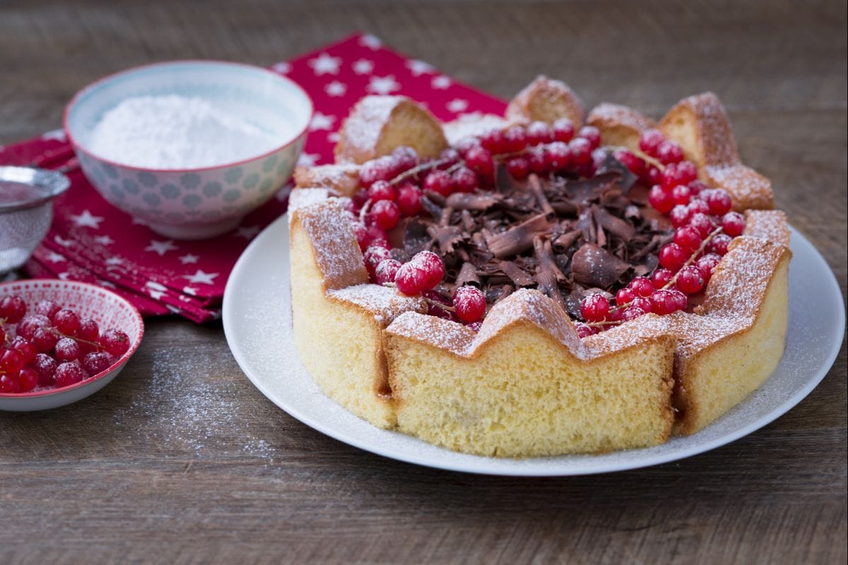 Pandoro cake