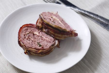 Stuffed meatloaf