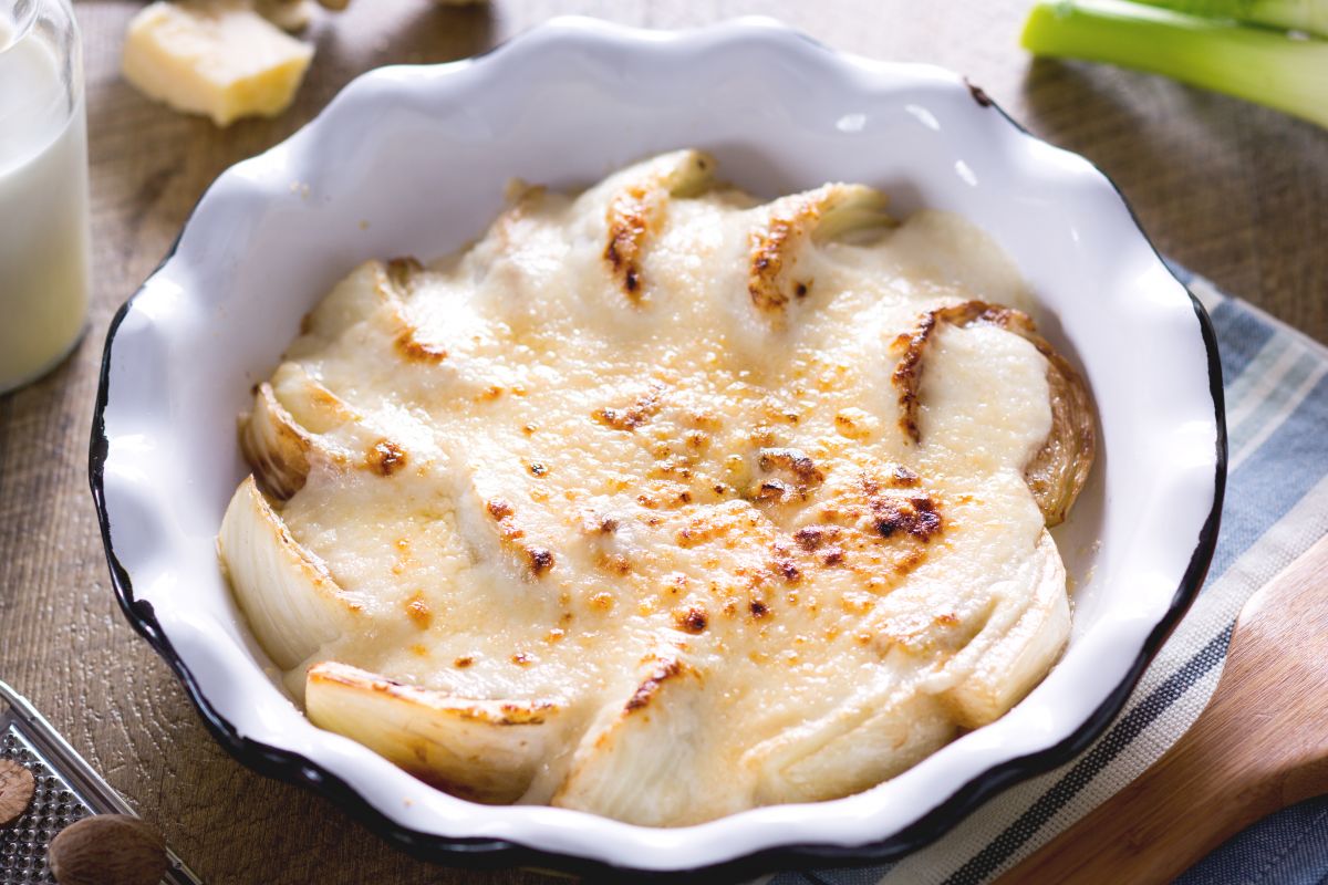 Fennel au gratin