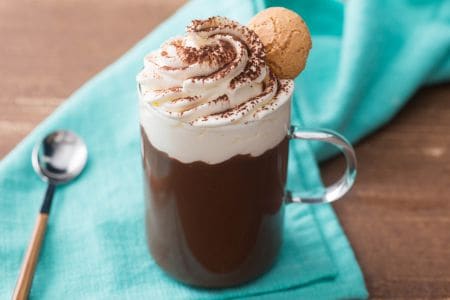 Hot coconut chocolate