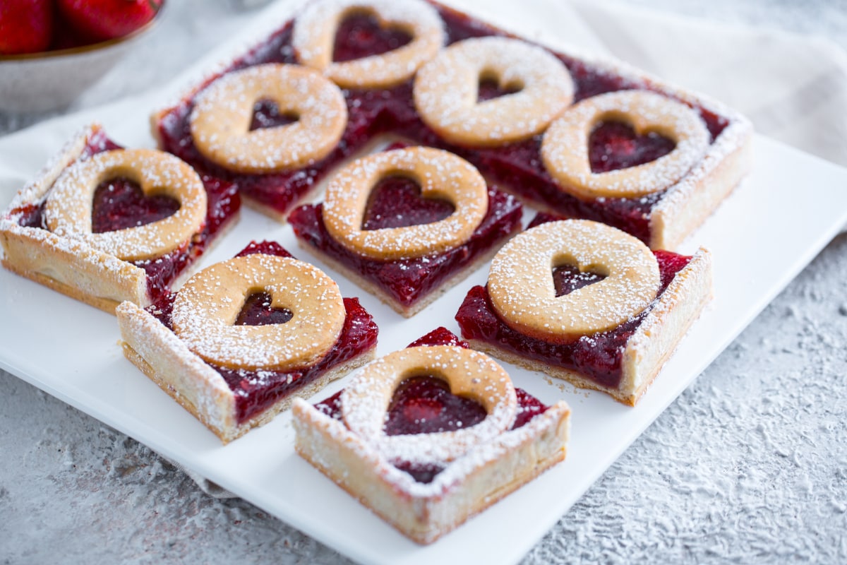 Valentine's day tart