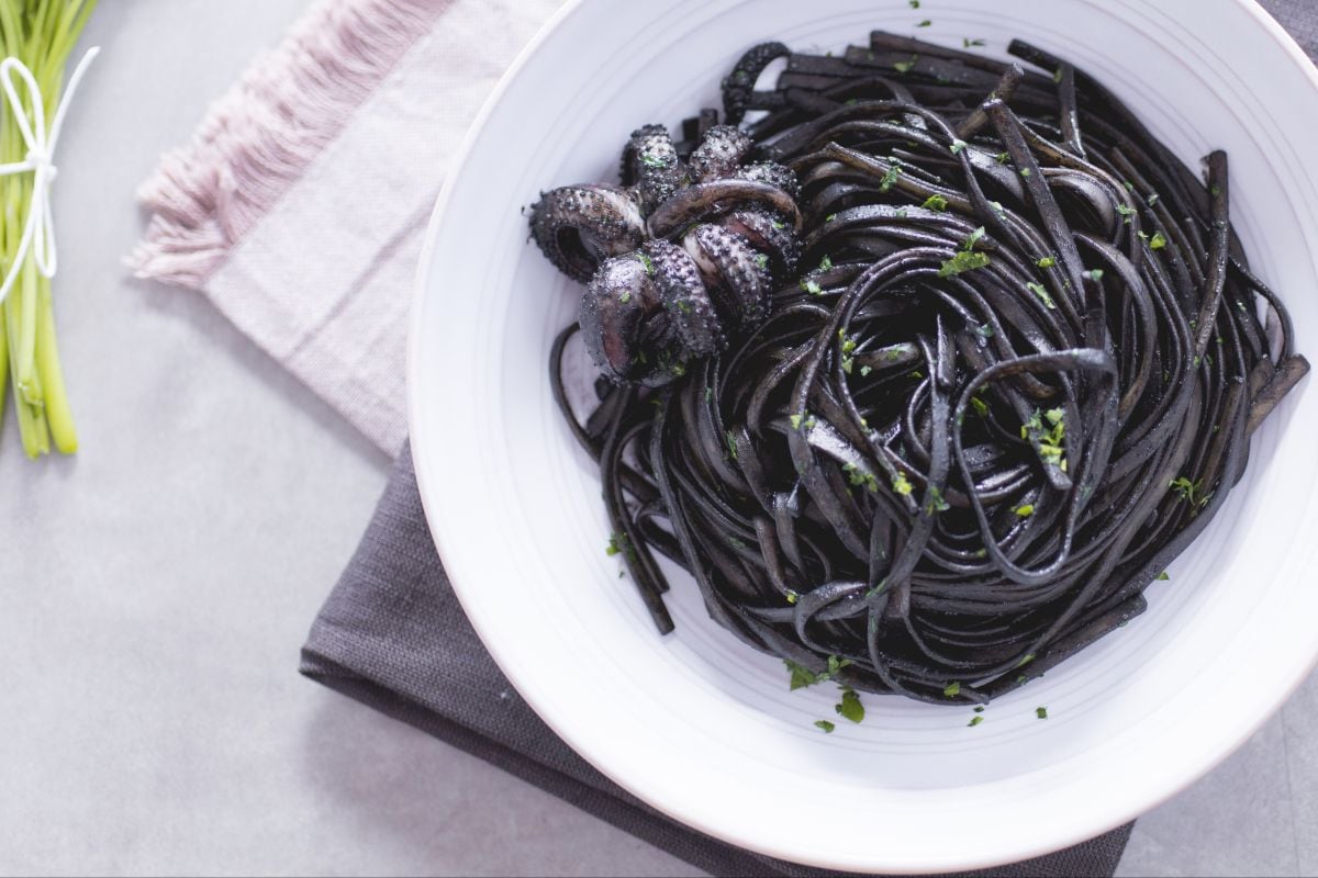 Squid Ink Linguine Italian Recipes By GialloZafferano