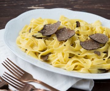 Truffle fettuccine