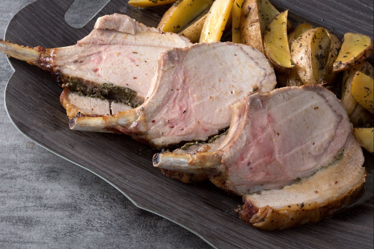 Pork loin roast