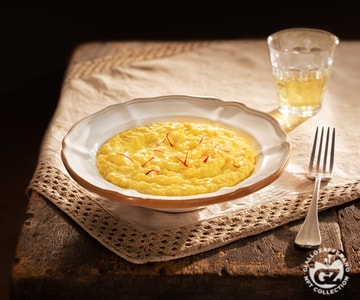 Risotto alla milanese con zafferano