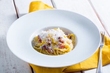 Traditional carbonara