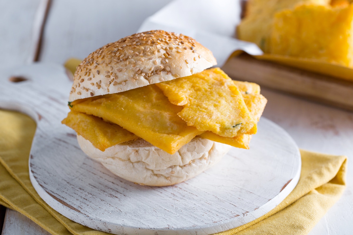 Panelle (chickpea flour fritters)