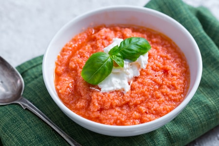 Summer tomato soup (pappa al pomodoro)