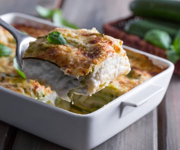 Zucchini lasagna