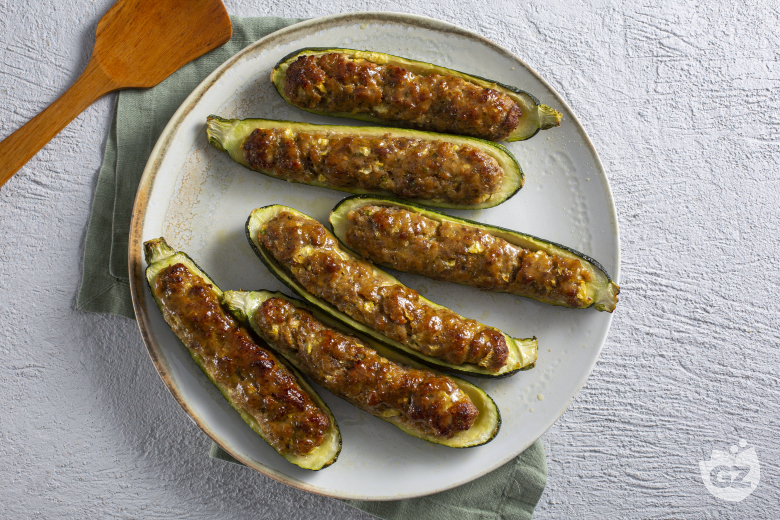 Stuffed zucchini