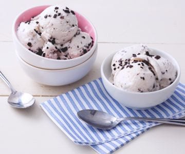 Coconut milk ice cream