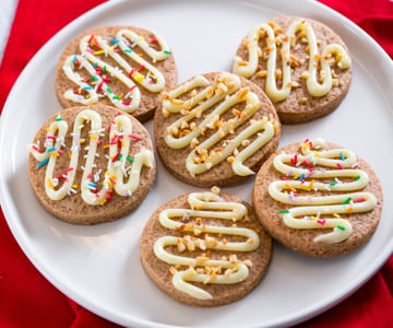 Christmas spice cookies