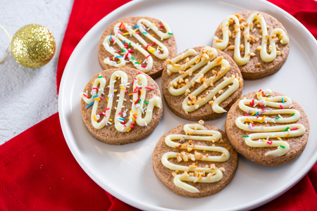 Christmas spice cookies