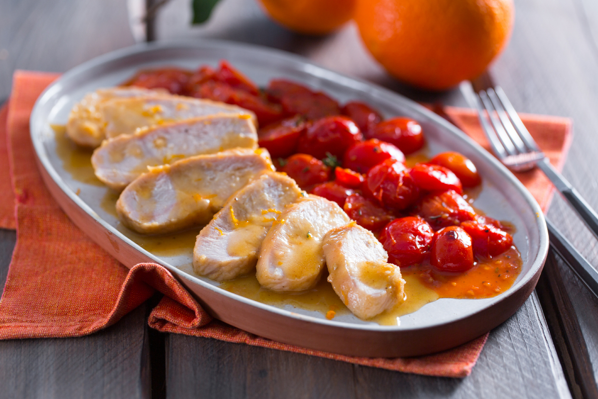 Orange chicken breast - Italian recipes by GialloZafferano