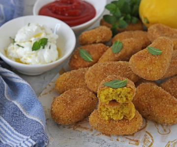 Chickpea nuggets