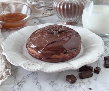 Sacher fluffy pancake