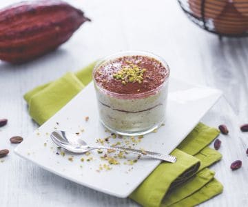 Pistachio tiramisu