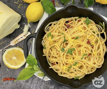 Lemon butter pasta