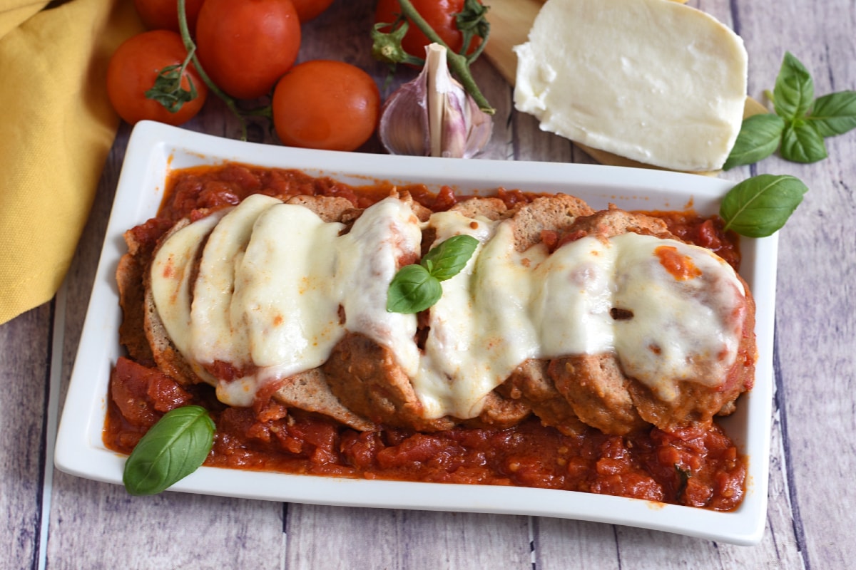 Italian pizzaiola meatloaf