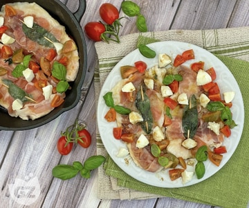 Caprese Chicken Saltimbocca